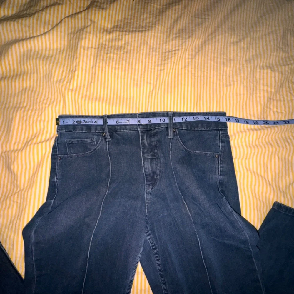 WHBM denim slim ankle jeans piping size 10 - Picture 4 of 9